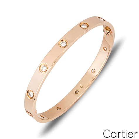 cartier rose gold love bracelet